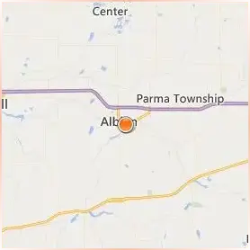 Albion College Location Map Albion College Location Map