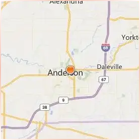 Anderson University Indiana Location Map Anderson University Indiana Location Map
