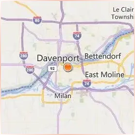 Augustana College Location Map Augustana College Location Map