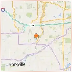 Aurora University Location Map Aurora University Location Map