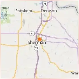 Austin College Location Map