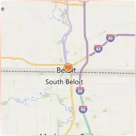 Beloit College Location Map Beloit College Location Map