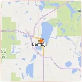 Bemidji State University Location Map