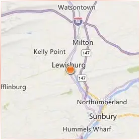 Bucknell University Location Map Bucknell University Location Map