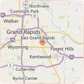 Calvin University Location Map Calvin University Location Map