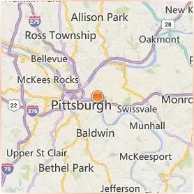 Carlow University Location Map Carlow University Location Map