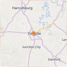 Centre College Location Map Centre College Location Map