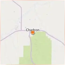 Chadron State College Location Map