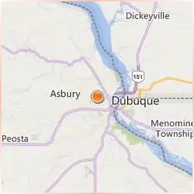 Clarke University Location Map