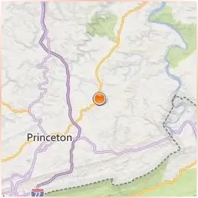 Concord University Location Map Concord University Location Map