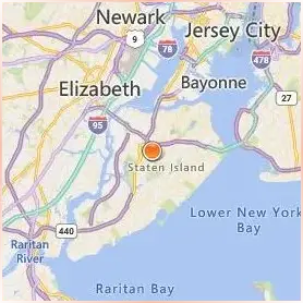College of Staten Island CUNY Location Map