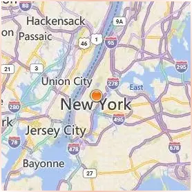 CUNY Hunter College Location Map
