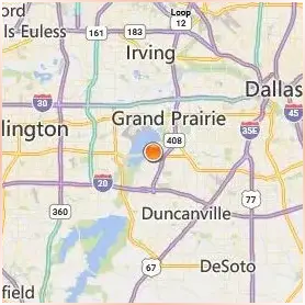 Dallas Baptist University Location Map