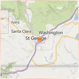 Utah Tech University Location Map