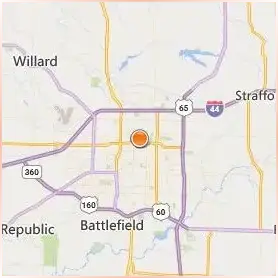 Drury University Location Map