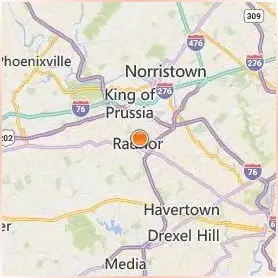 Eastern University Location Map