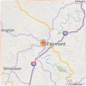 Fairmont State University Location Map