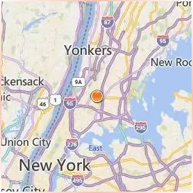Fordham University Location Map Fordham University Location Map