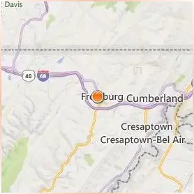 Frostburg State University Location Map Frostburg State University Location Map