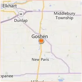 Goshen College Location Map Goshen College Location Map