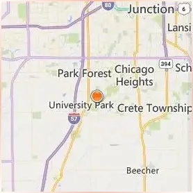 Governors State University Location Map Governors State University Location Map