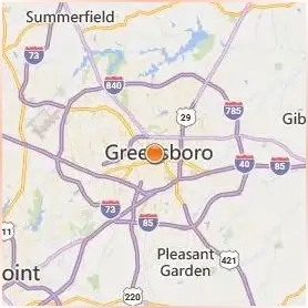Greensboro College Location Map Greensboro College Location Map