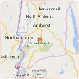 Hampshire College Location Map Hampshire College Location Map