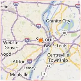 Harris Stowe State University Location Map