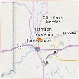 Indiana State University Location Map
