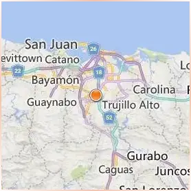 Inter American University of Puerto Rico Metro Location Map Inter American University of Puerto Rico Metro Location Map