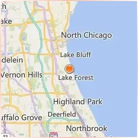 Lake Forest College Location Map Lake Forest College Location Map