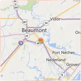 Lamar University Location Map Lamar University Location Map