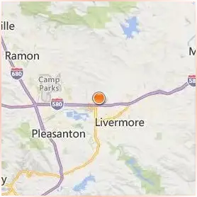 Las Positas College Location Map Las Positas College Location Map