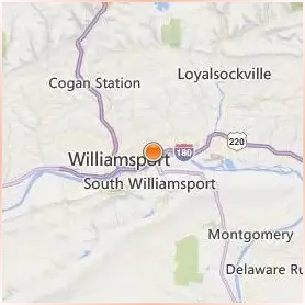 Lycoming College Location Map Lycoming College Location Map