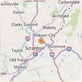 Marywood University Location Map