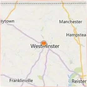 McDaniel College Location Map McDaniel College Location Map