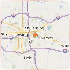 Michigan State University Location Map Michigan State University Location Map