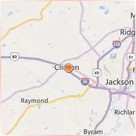 Mississippi College Location Map Mississippi College Location Map