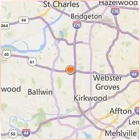 Missouri Baptist University Location Map Missouri Baptist University Location Map