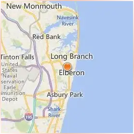 Monmouth University Location Map