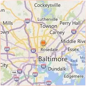 Morgan State University Location Map