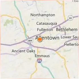 Muhlenberg College Location Map Muhlenberg College Location Map