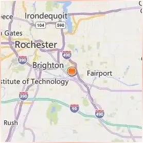 Nazareth College Location Map