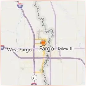 North Dakota State University Location Map North Dakota State University Location Map