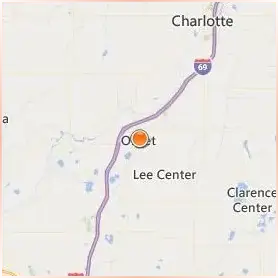 Olivet College Location Map Olivet College Location Map