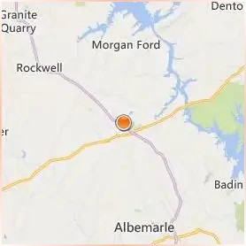 Pfeiffer University Location Map Pfeiffer University Location Map