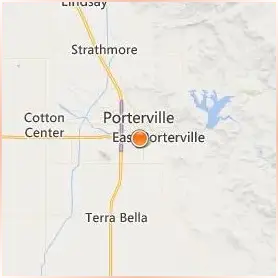 Porterville College Location Map Porterville College Location Map