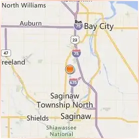 Saginaw Valley State University Location Map Saginaw Valley State University Location Map