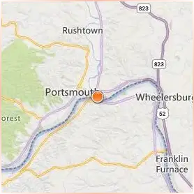 Shawnee State University Location Map