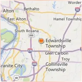 Southern Illinois University Edwardsville Location Map Southern Illinois University Edwardsville Location Map